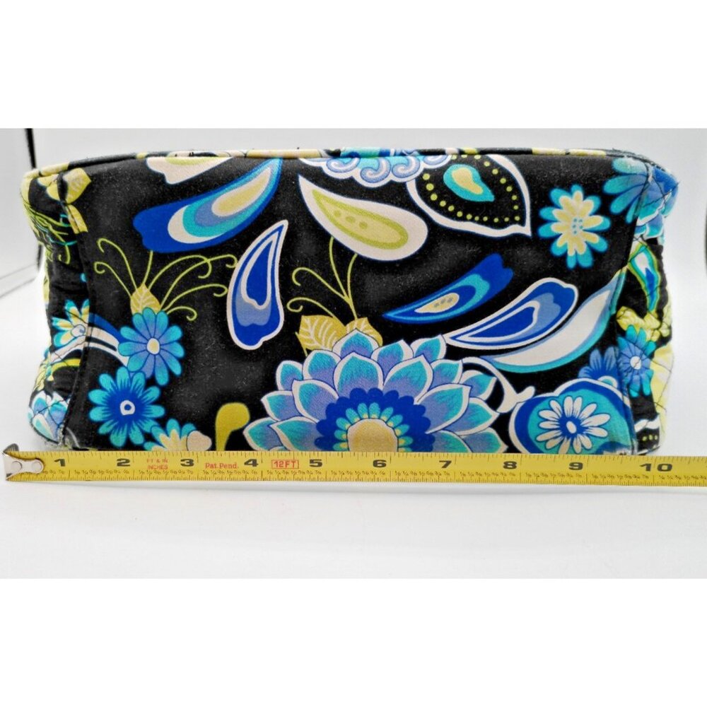 Sachi Insulated Lunch Bag Bright Multicolor Paisley Floral Work School Picnic - Picture 10 of 12